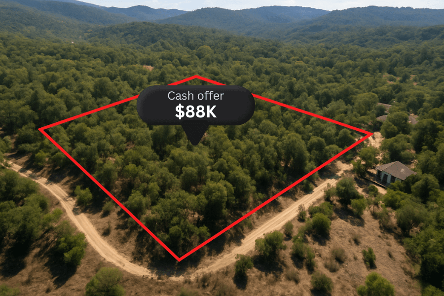 sell land for cash