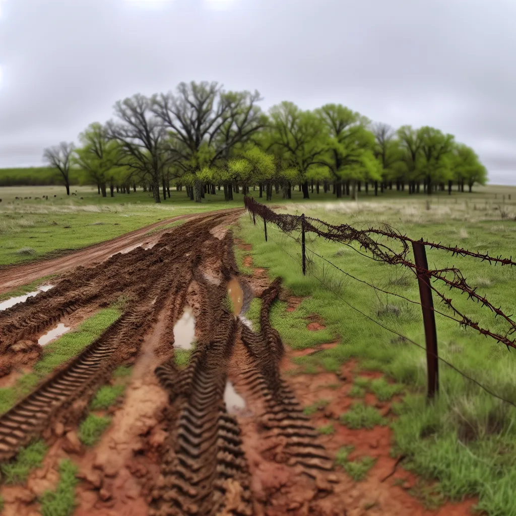 Rural acreage with open grassland in Arkansas