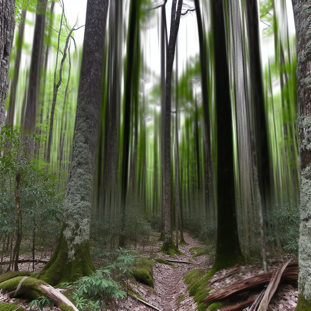 Wooded forest parcel in Alabama