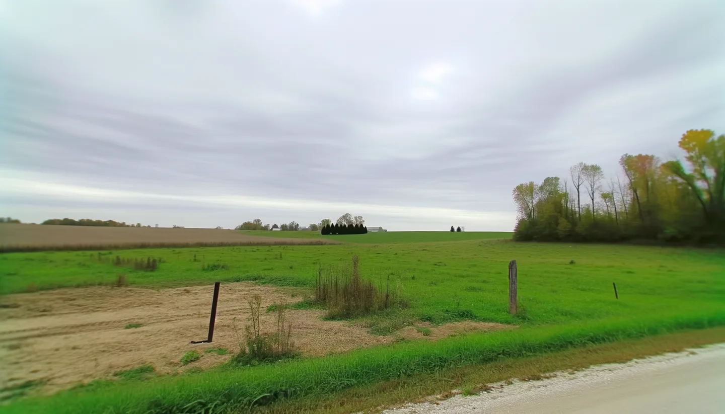 Vacant land parcel in Indiana