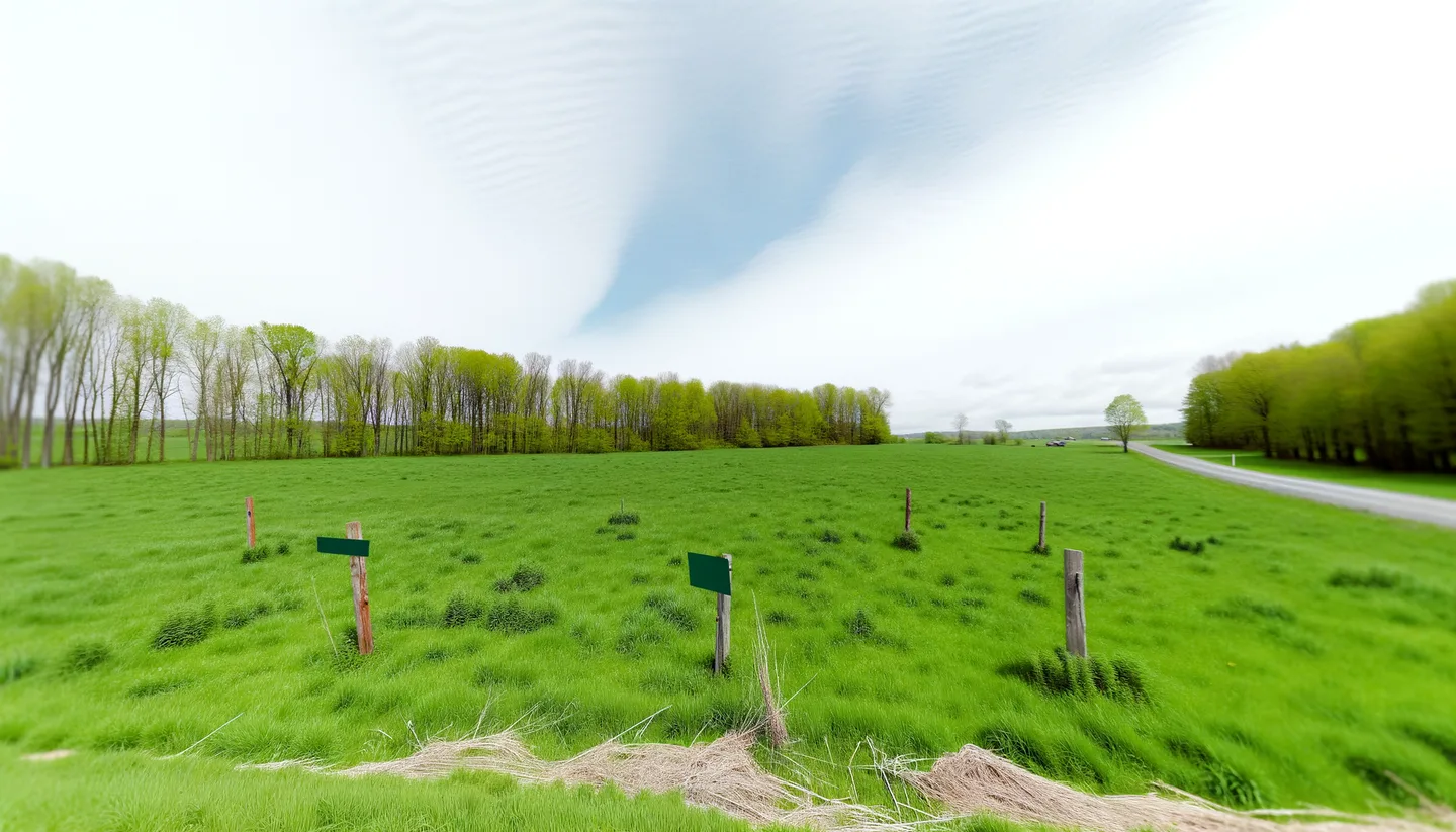 Vacant land parcel in New York