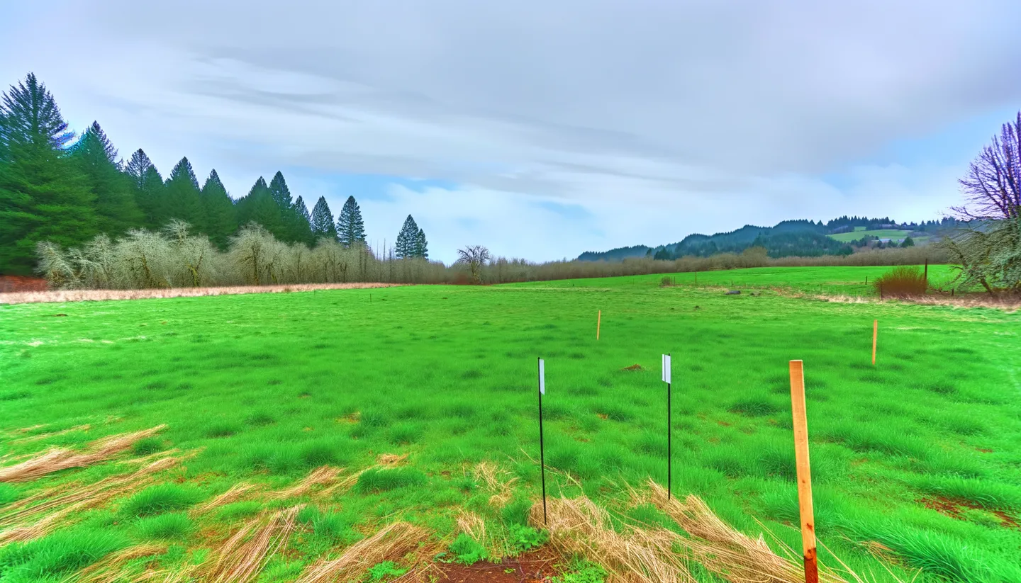 Vacant land parcel in Oregon
