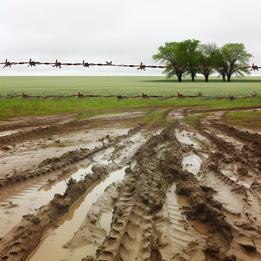 Rural acreage with open grassland in Indiana