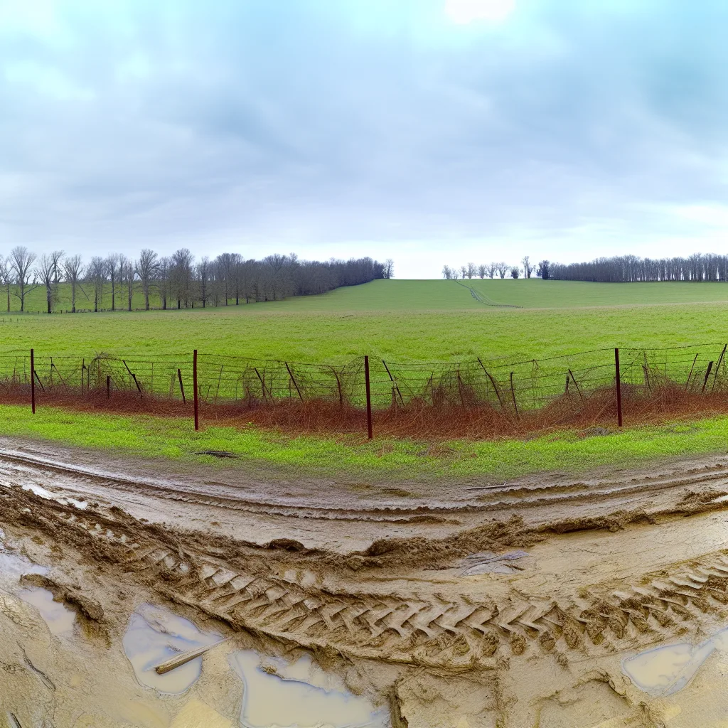 Rural acreage with open grassland in Kentucky