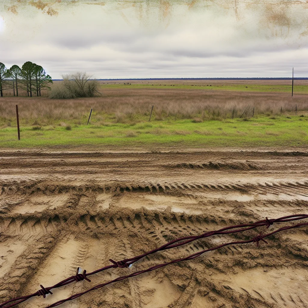 Rural acreage with open grassland in Louisiana