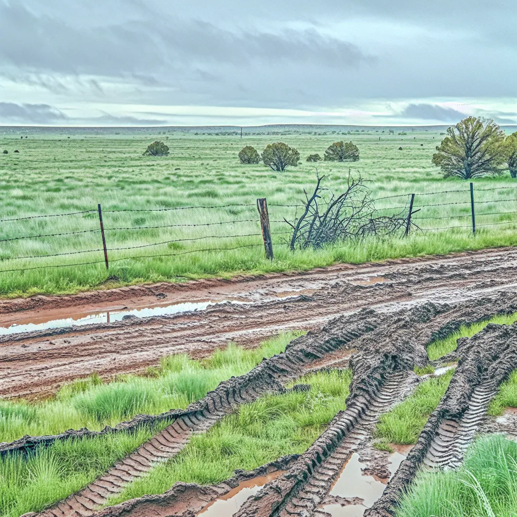 Rural acreage with open grassland in Luna County, New Mexico