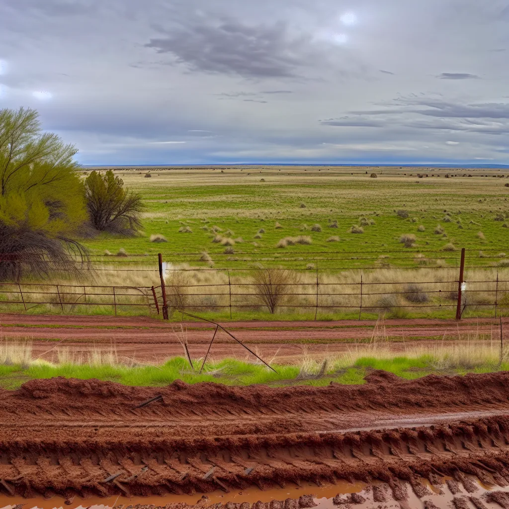 Rural acreage with open grassland in Maricopa County, Arizona