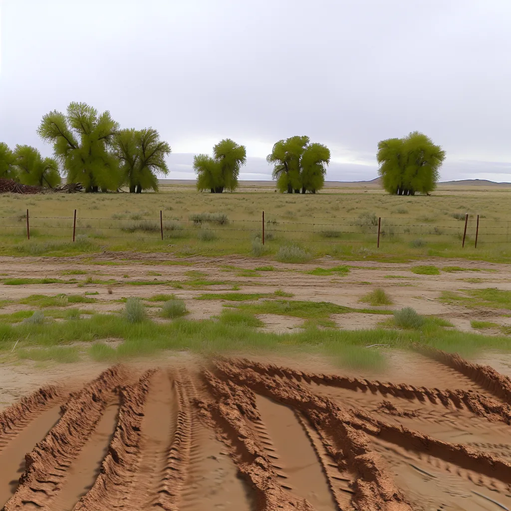 Rural acreage with open grassland in Nevada