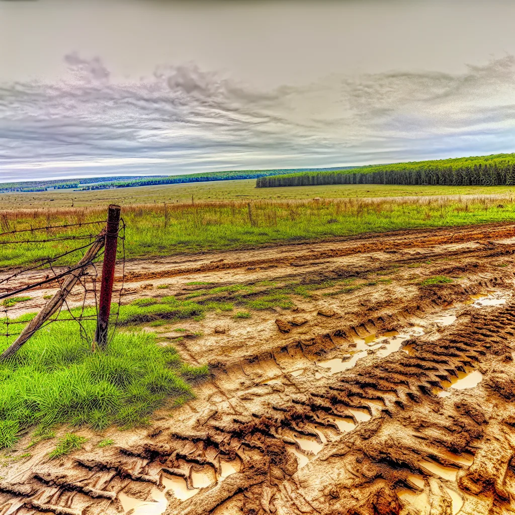 Rural acreage with open grassland in Pennsylvania