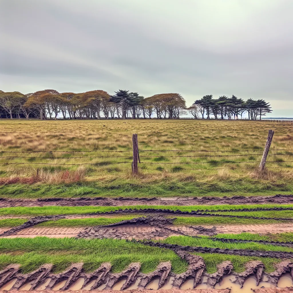 Rural acreage with open grassland in Rhode Island