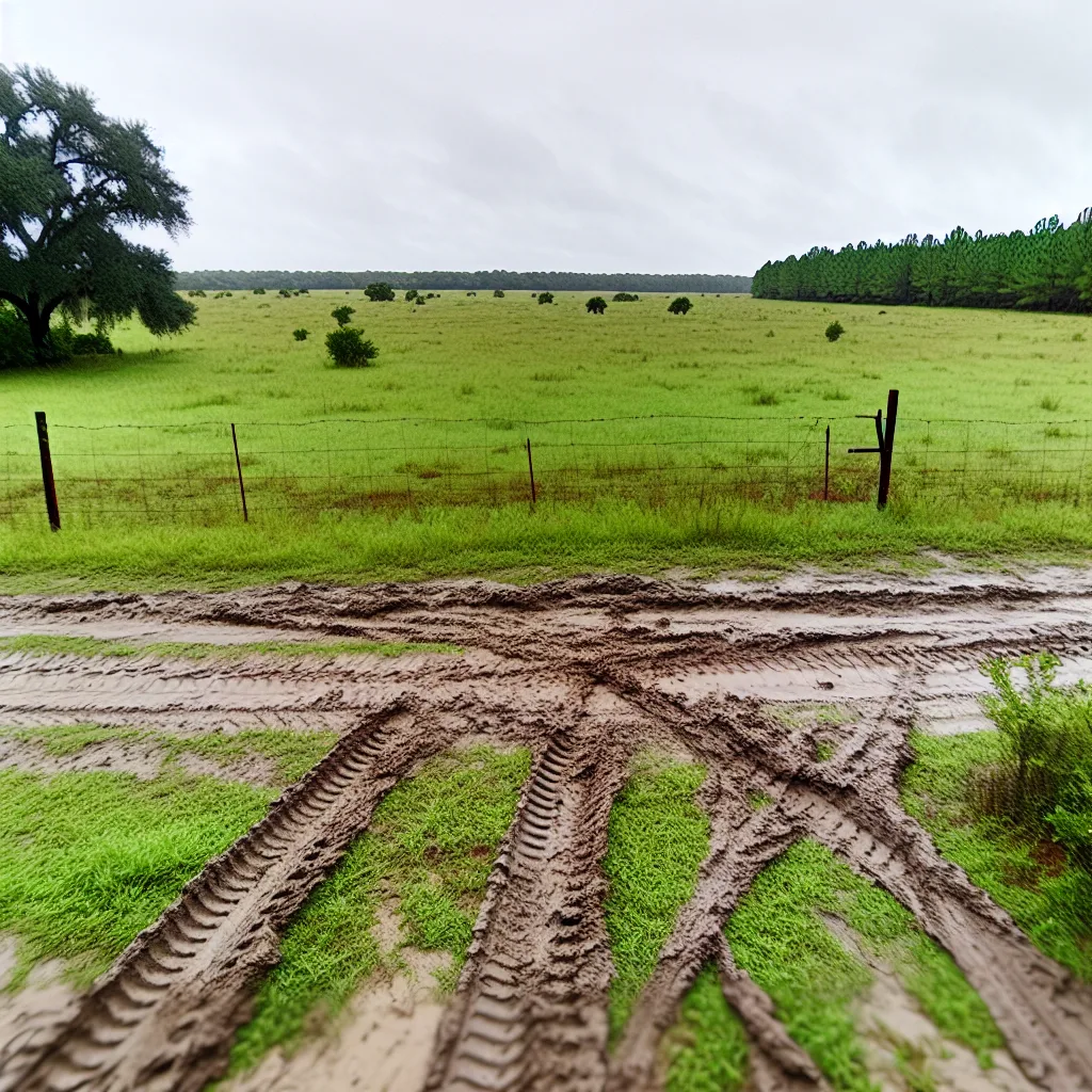Rural acreage with open grassland in South Carolina