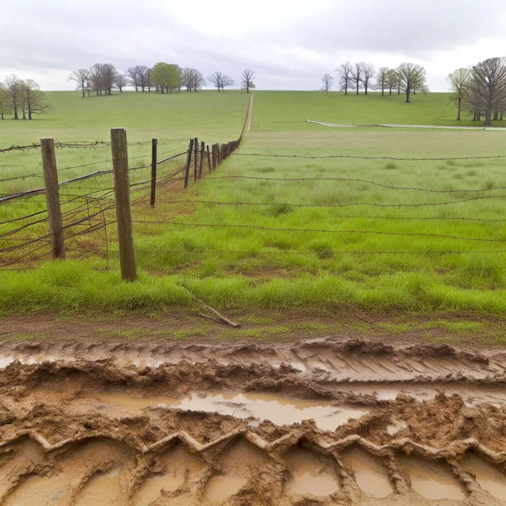 Rural acreage with open grassland in Virginia