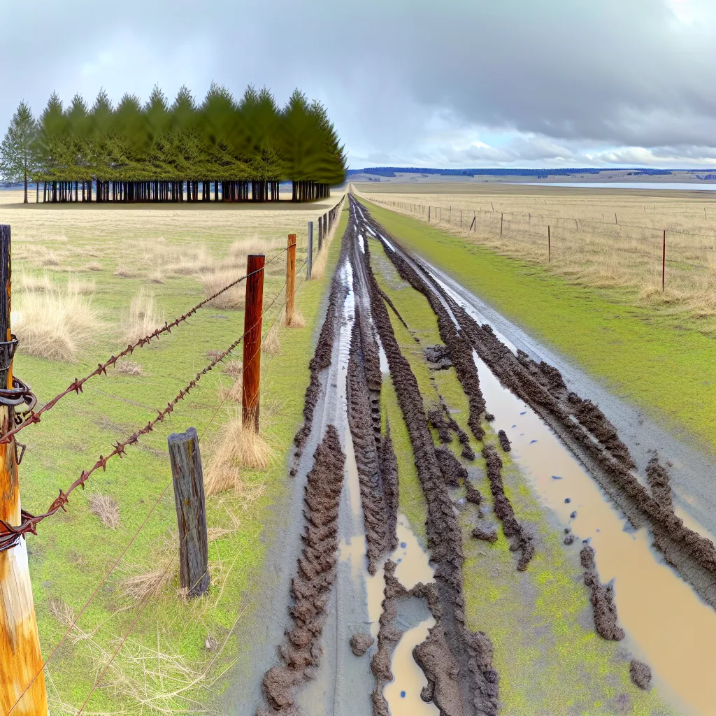 Rural acreage with open grassland in Washington