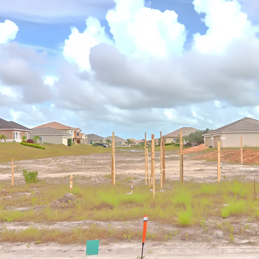 Vacant residential lot for sale in Florida