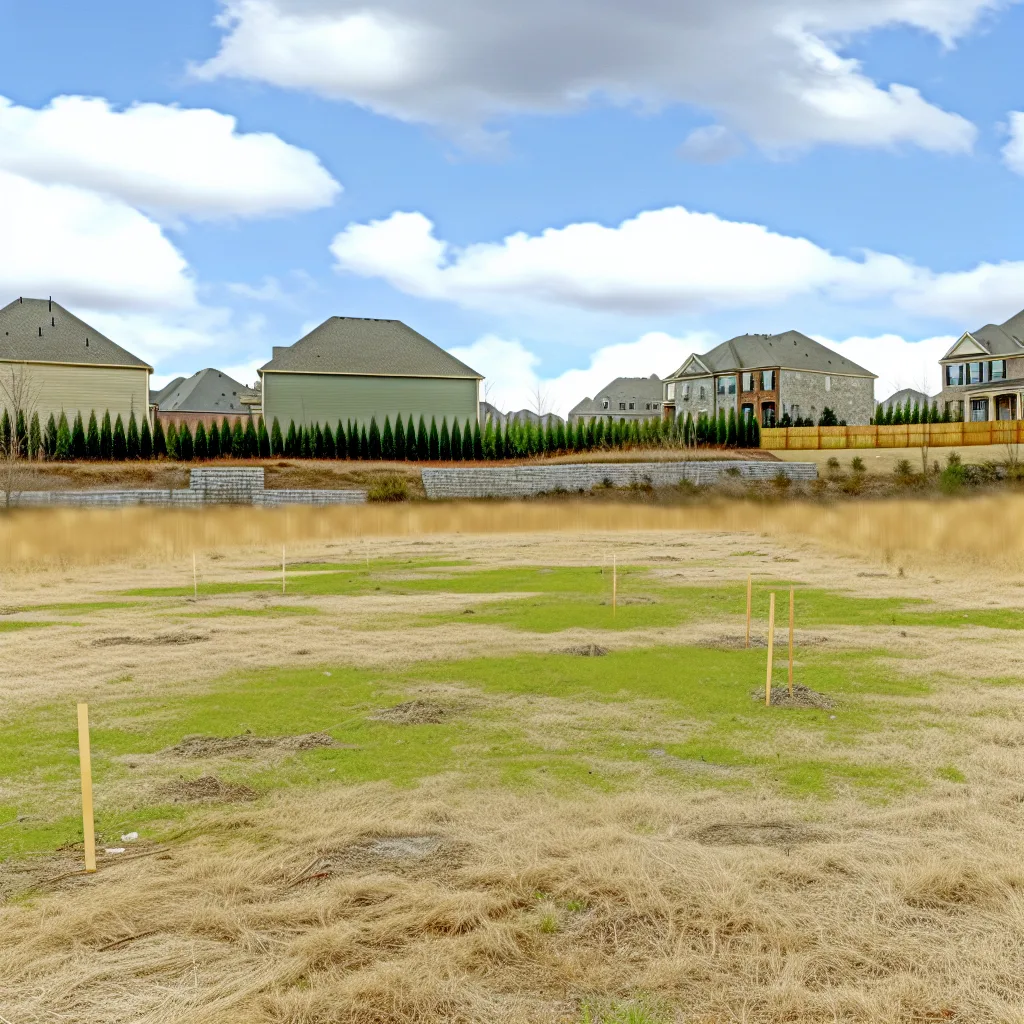 Vacant residential lot for sale in Georgia