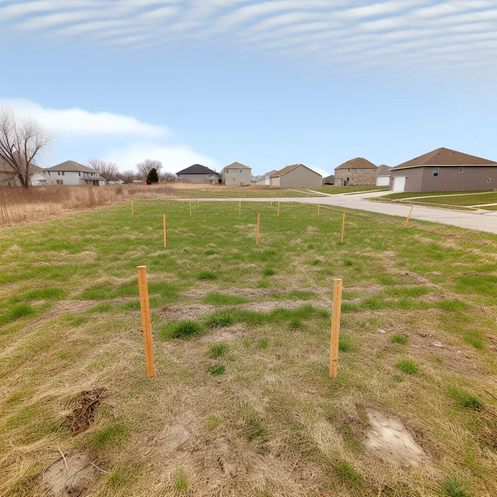 Vacant residential lot for sale in Iowa