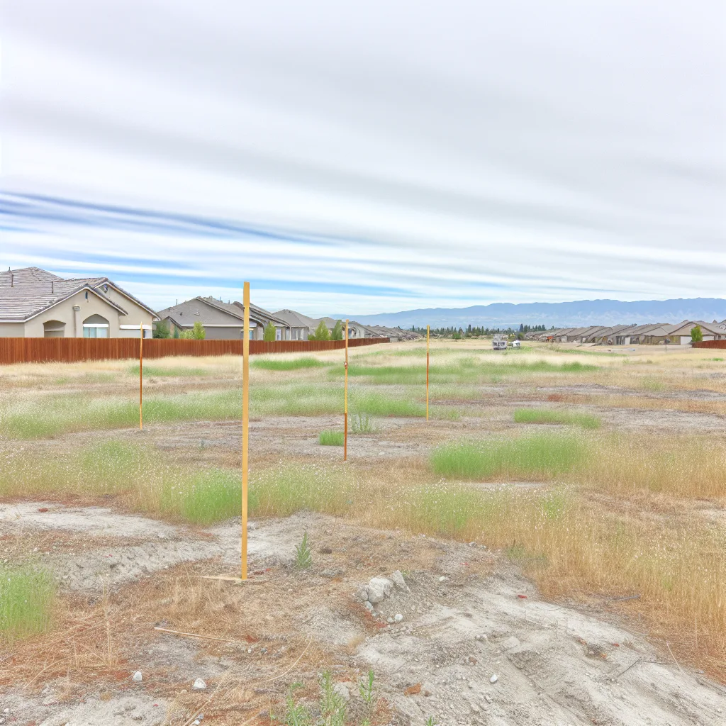 Vacant residential lot in Lake County, California