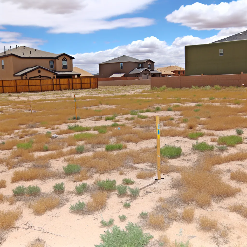 Vacant residential lot in Luna County, New Mexico