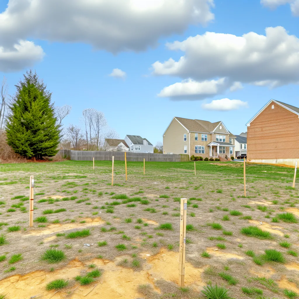 Vacant residential lot for sale in Maryland