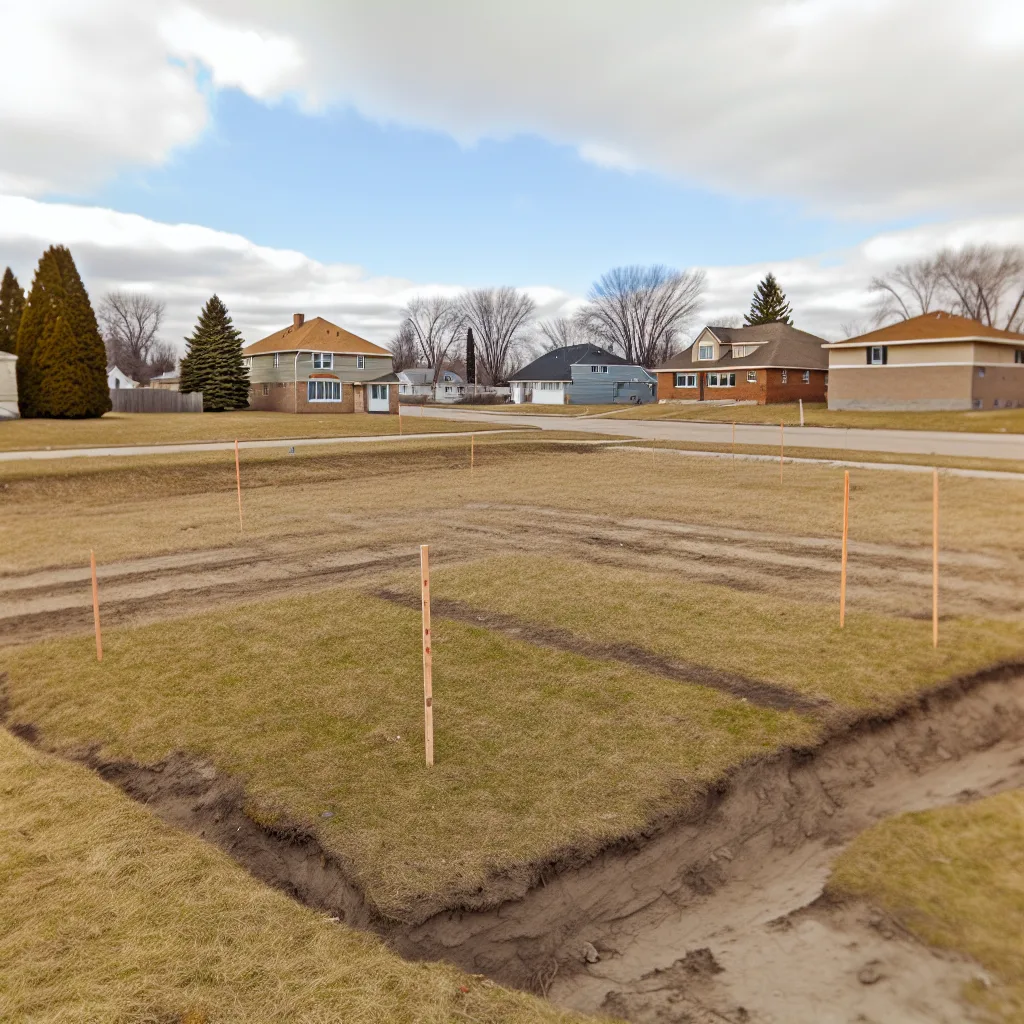 Vacant residential lot for sale in Michigan