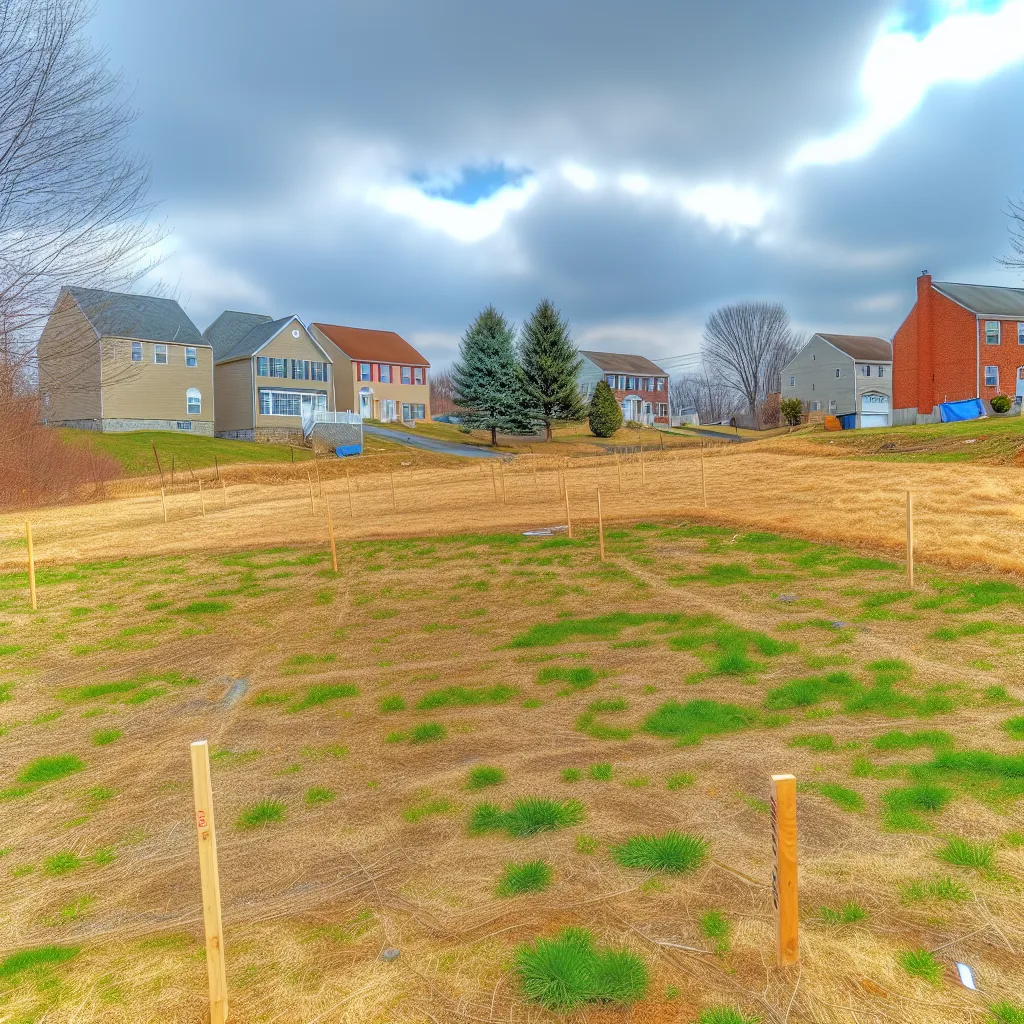 Vacant residential lot for sale in Pennsylvania