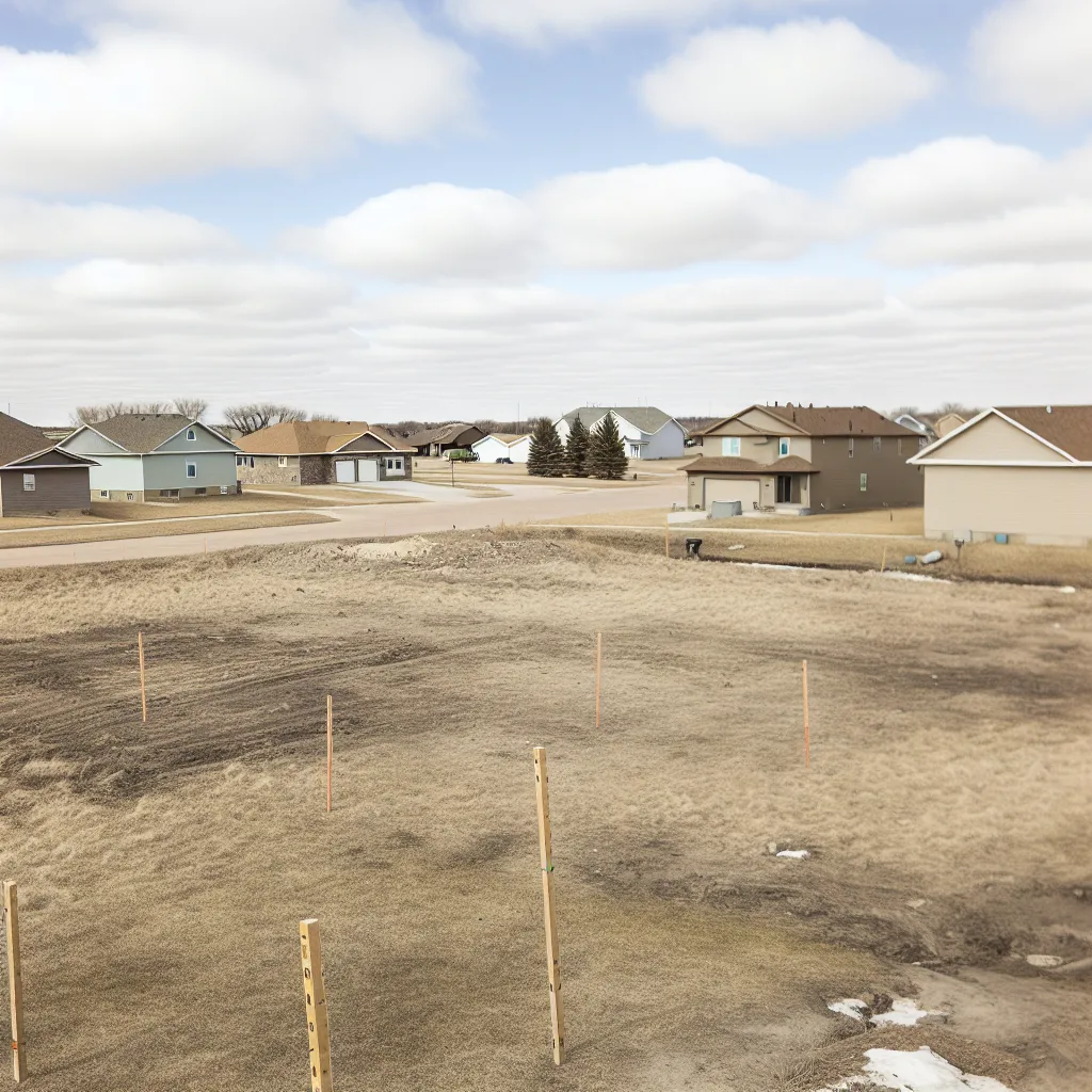 Vacant residential lot for sale in South Dakota