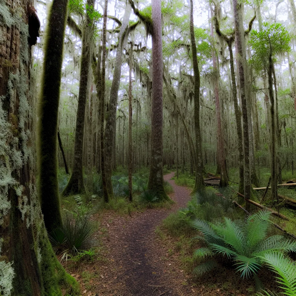 Wooded forest parcel in Florida