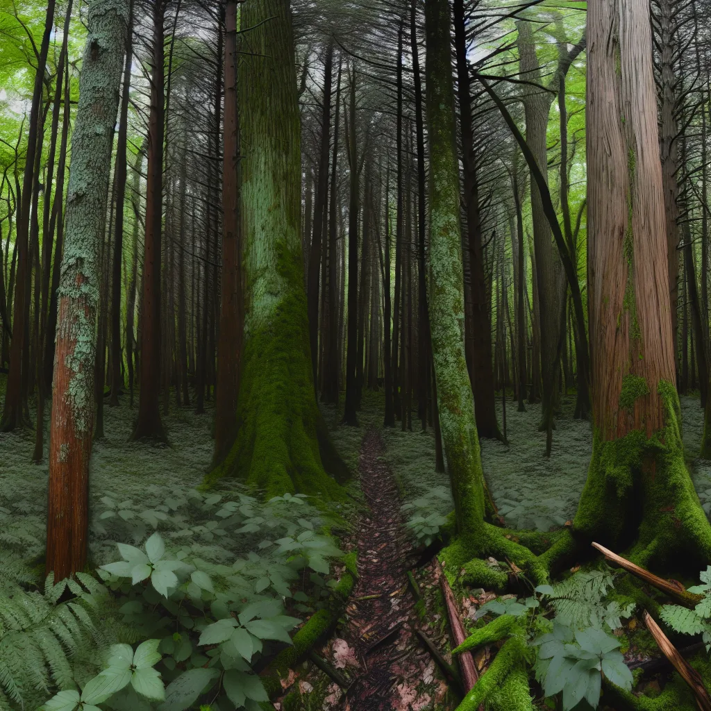 Wooded forest parcel in Iowa