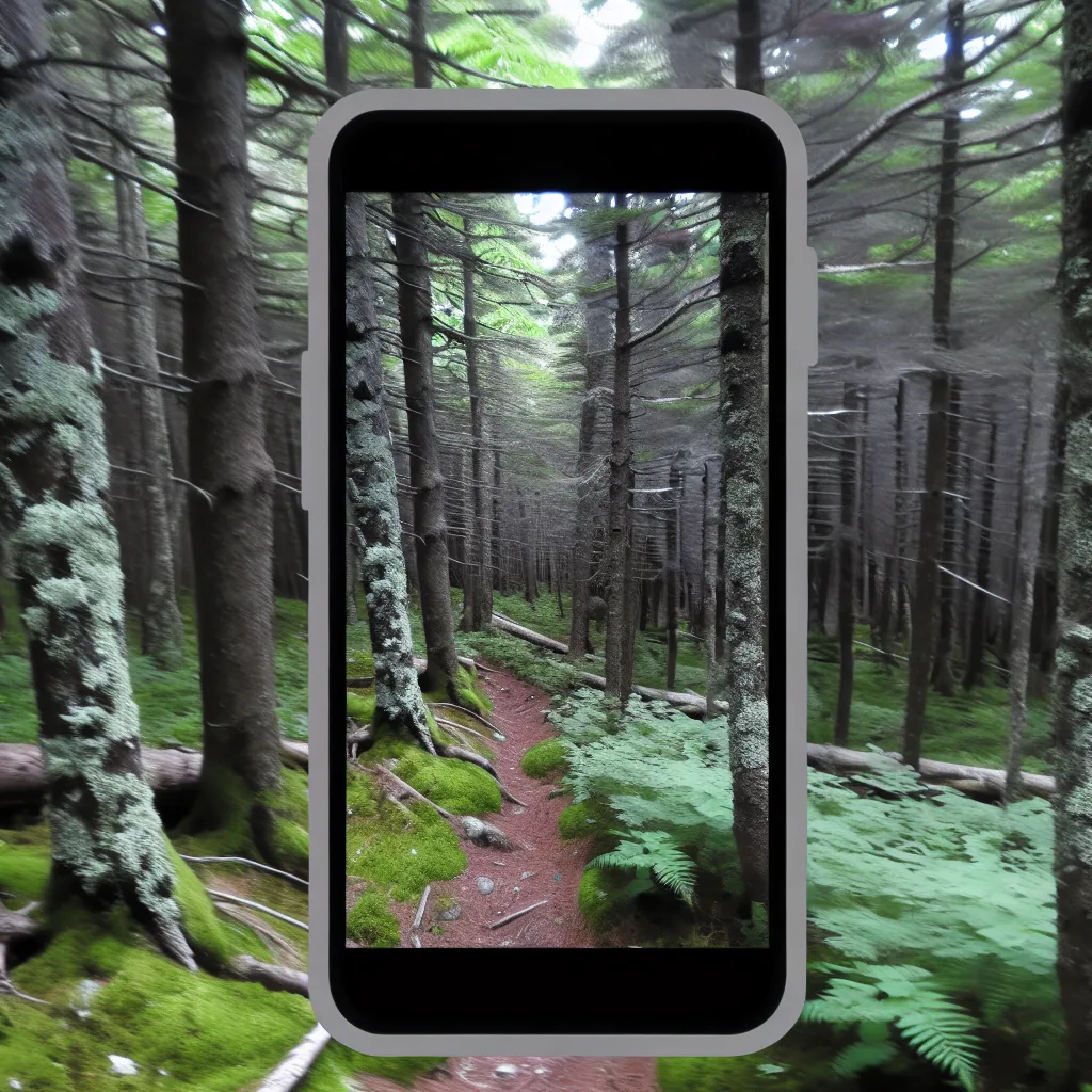 Wooded forest parcel in Maine