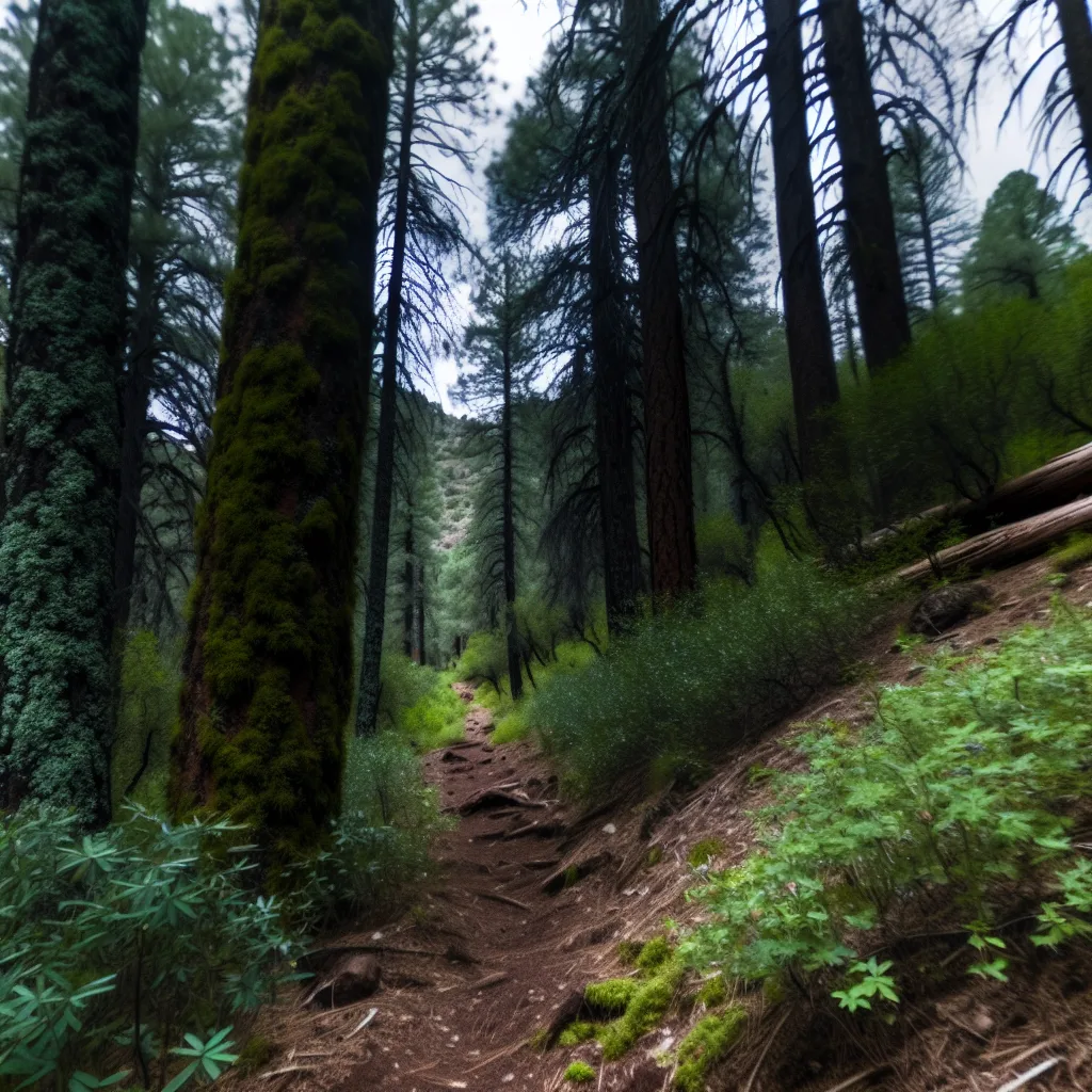Wooded forest parcel in Maricopa County, Arizona