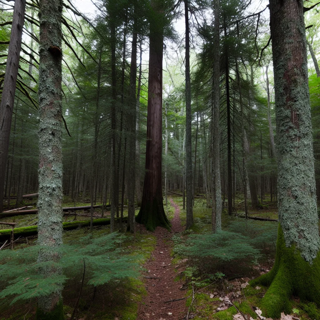 Wooded forest parcel in Michigan