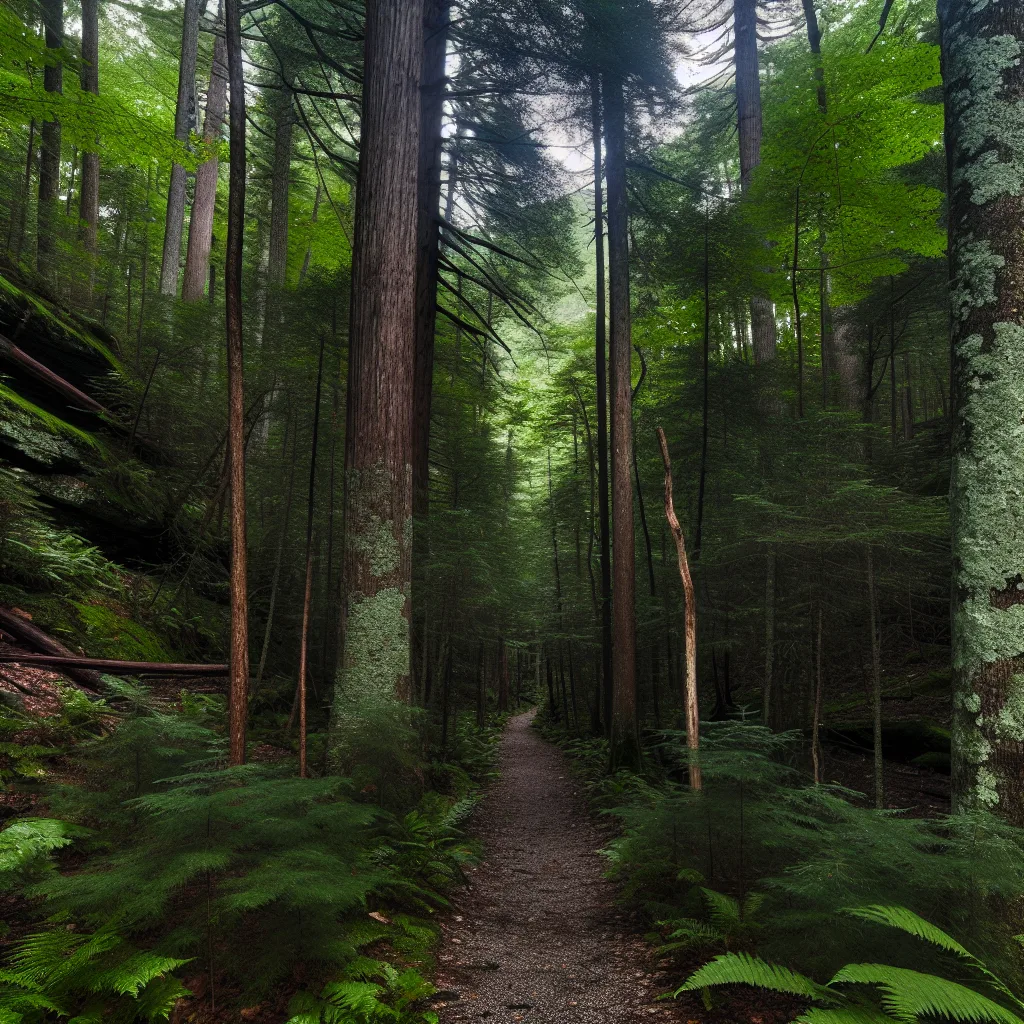 Wooded forest parcel in New York