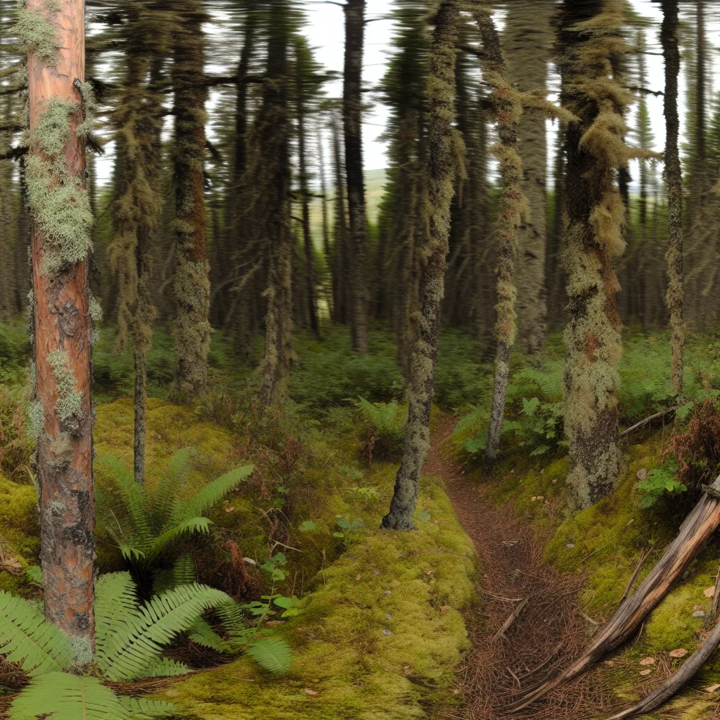 Wooded forest parcel in North Dakota