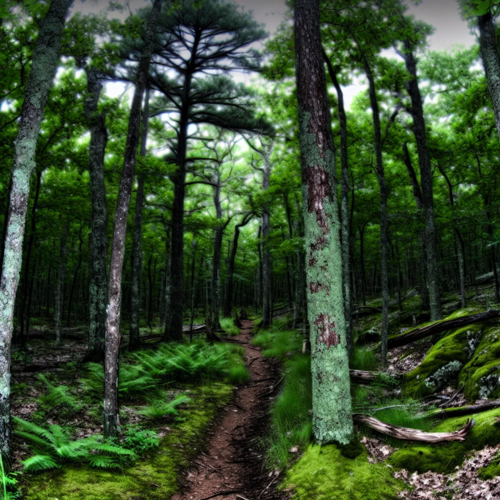 Wooded forest parcel in Oklahoma