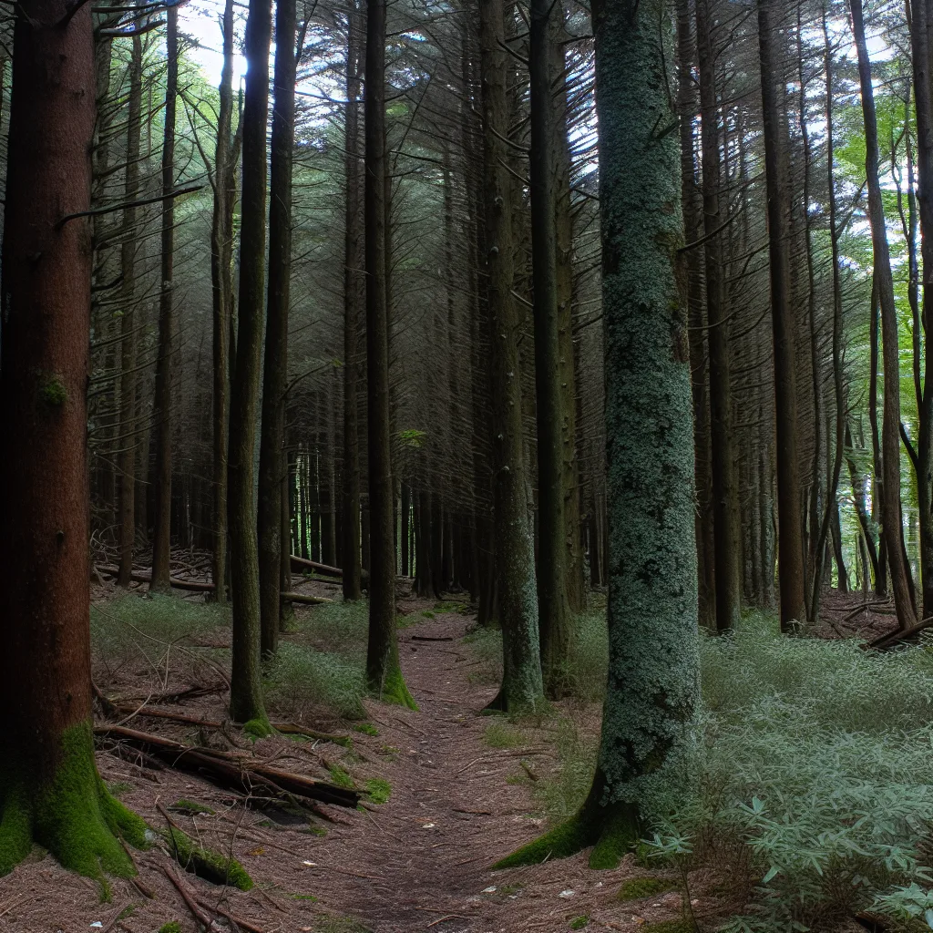 Wooded forest parcel in Pennsylvania