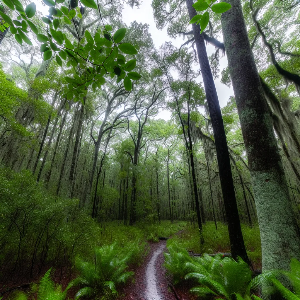 Wooded forest parcel in South Carolina