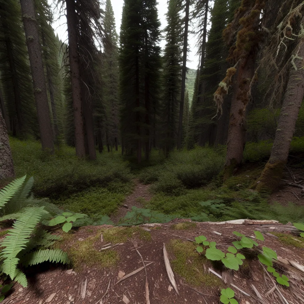 Wooded forest parcel in Utah