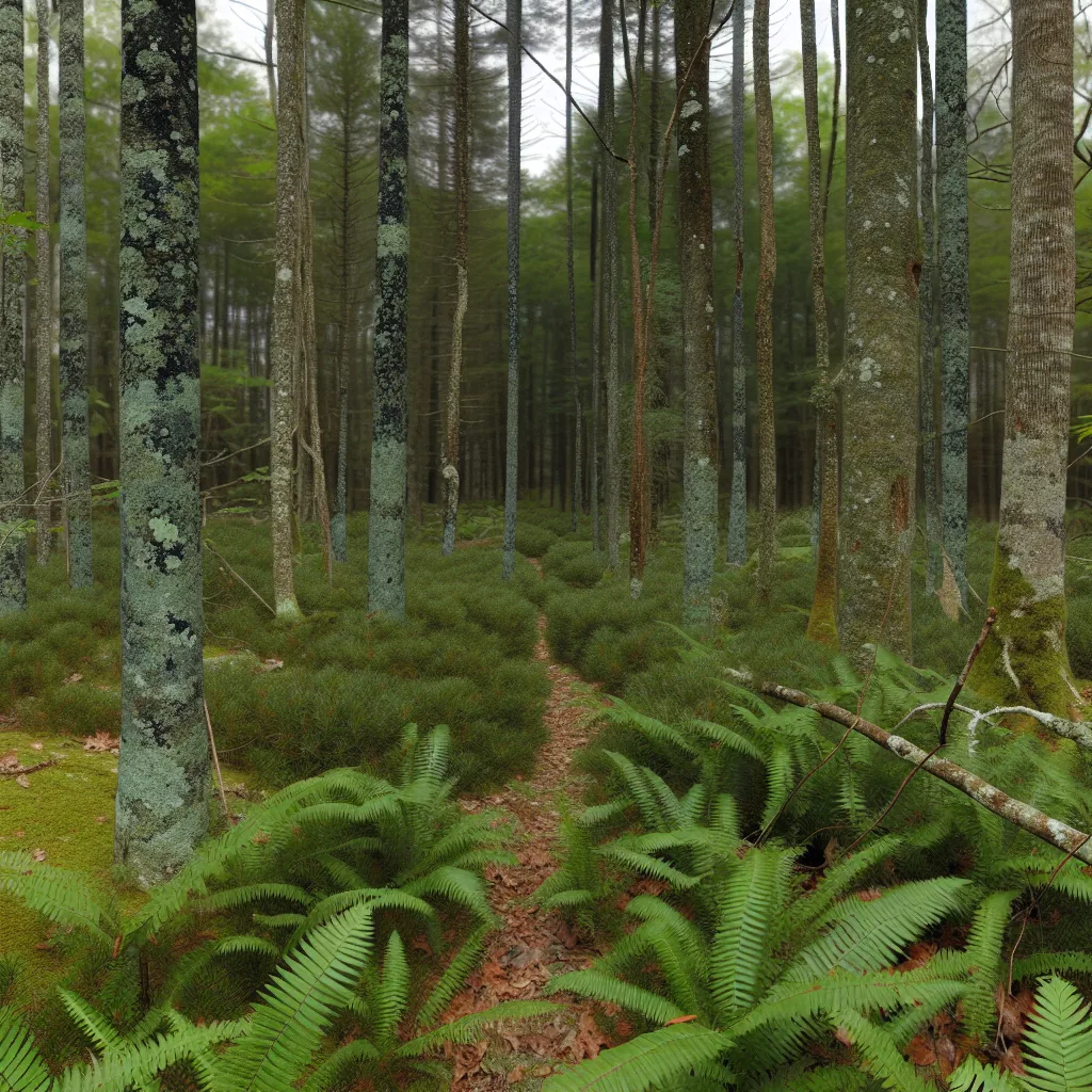 Wooded forest parcel in West Virginia